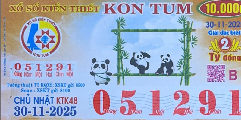 Kết Quả Xổ Số Kon Tum 2 Tra cứu nhanh các hạng giải trúng thưởng